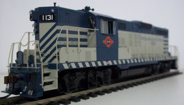 Athearn Genesis Ho Gp9, Texas & Pacific #1131 (dcc E Som)