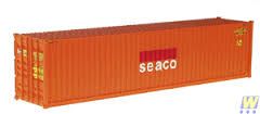 Escala Ho Conteiner 40' SEACO1:87 Walthers 933-2055