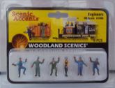 Woodland Scenics HO Figuras p/ Maquete - Maquinistas