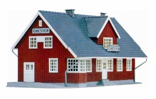 #676 Chester Station 1/87 c/ iluminação e figuras